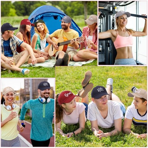 6/12 Pack Christian Hats Bulk for Men Women - style: Religious