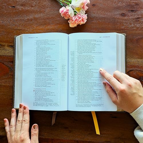 Personalized NKJV Wide Margin Bible | New King James Version | Custom Engraved Name | Single-Column Reference Bible | Christian Gift for Men & Women - style: Personalized