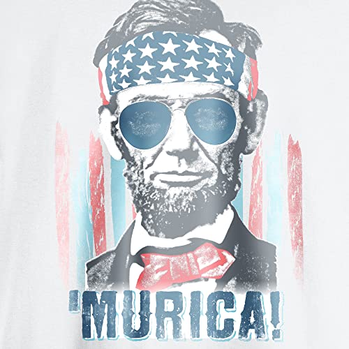 Hanes Men's Essentials Short Sleeve Graphic Tee - color: Murica, size: Medium