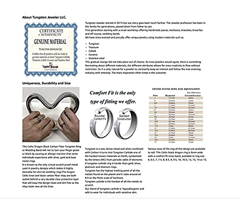 Wedding Rings for Him and Her - 7mm Tungsten Ring Flat Brushed Center Laser Engraved Crosses - Couple Rings Set - Wedding Bands for Couples - Wedding Band Sets for Couples