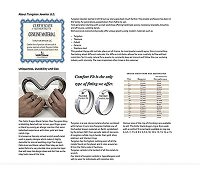 Wedding Rings for Him and Her - 7mm Tungsten Ring Flat Brushed Center Laser Engraved Crosses - Couple Rings Set - Wedding Bands for Couples - Wedding Band Sets for Couples