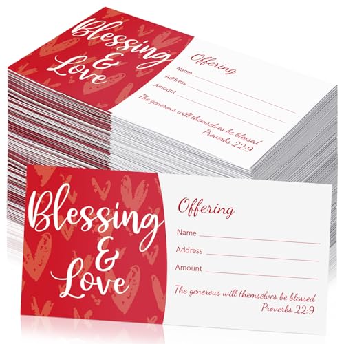 200 Pcs Church Offering Envelopes Tithe and Offering for Donations