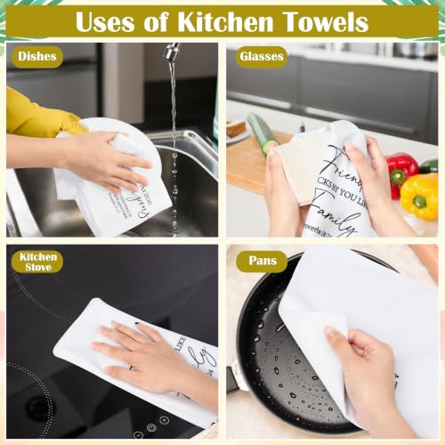 R HORSE 5 Pack Christian Friendship Kitchen Dish Towels - color: Christian Friend