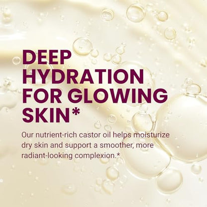 Organic Castor Oil and Frankincense Roll On - Cold-Pressed & Hexane-Free