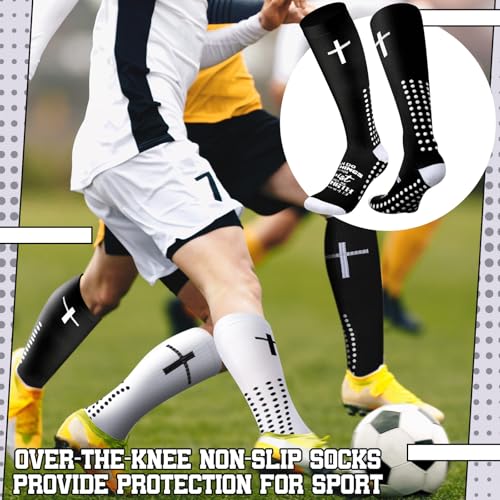Skicuff 2 Pair Christmas Cross Grip Socks Gifts for Men - style: Classic