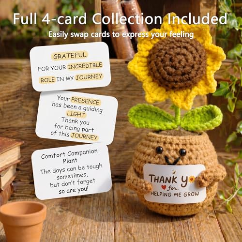 2 in 1 Personalized Glass Drinking Cup and Sunflower Doll for Women Men Manager Supervisor National Boss Day Lady Birthday Appreciation Cool Farewell Leaving Christmas Holiday Gifts Funny Unique C - style: Initial-C