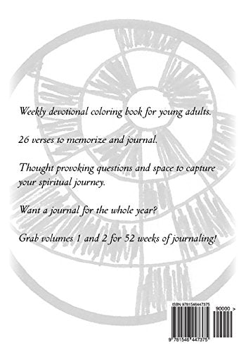 26 Bible Verses for Young Adults Vol 1: Weekly devotional and journal