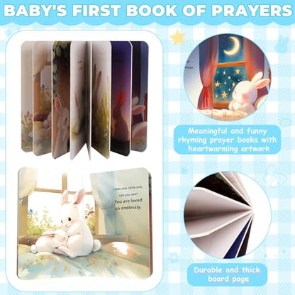 Baptism Gifts for Boy, Christening Gifts for Boys, Dedication Gift - color: Sky Blue