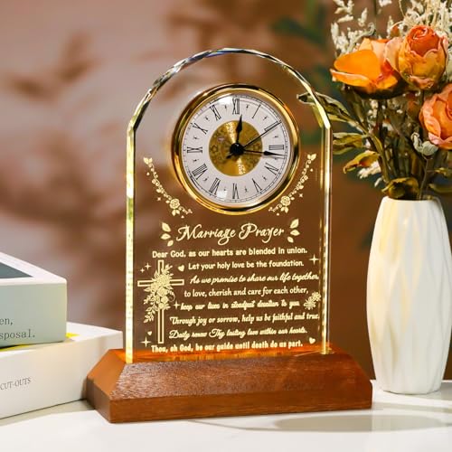 YWHL Marriage Prayer Wedding Gifts for Couple Engagement Bridal Shower Gift - color: Style 2