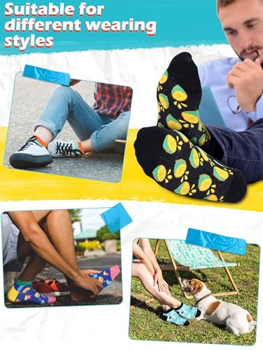 Vabean 36 Funny Men's Socks - color: Fun Pattern