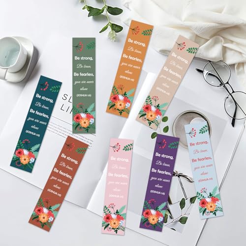 Christian Gifts for Women Men 8 Pieces Inspirational Bible Bookmarks Bible Verses Gifts Encouragement Gift Religious Spiritual Gift for Female Male Best Friend Coworker Positive Paper Bookmarks - color: Positive Bookmark