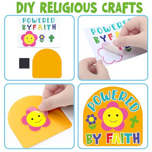 36 Sets Christian Crafts for Kids, VBS Sunday School Craft Kits
