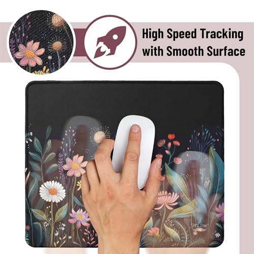 Mr. Pen- Mouse Pad, 12.5"x 10.5", 2 Pack, Garden Flowers - color: Garden Flowers