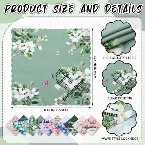 Hahafelt Boho Christian Handkerchiefs for Women - style: Watercolor