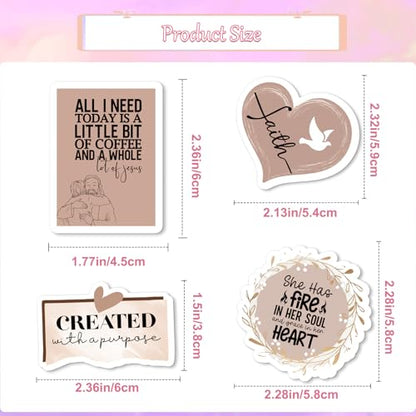 100Pcs Prayer Board Stickers Supplies Christian Bible Verses Decals - color: 100pcs Prayer Board Stickers