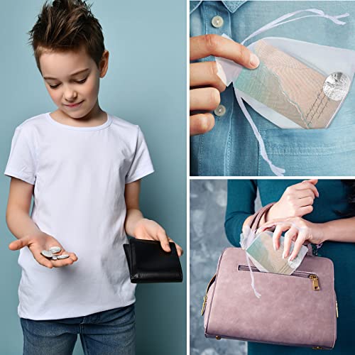 BBTO 30 Pcs Footprints in The Sand Gifts, Footprints in The Sand Coins with Cards, Organza Bags, Pocket Hug Tokens, Christian Religious Gifts Bulk for Family, Friends