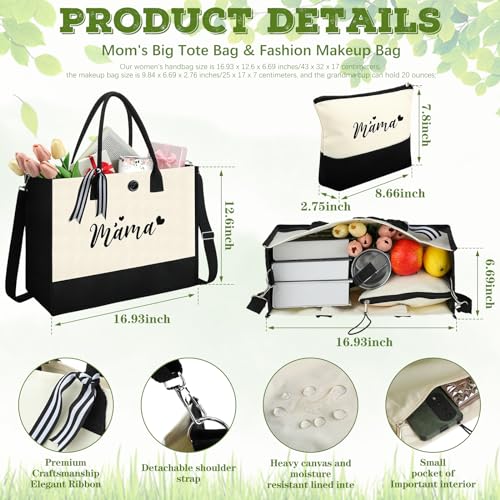 Silkfly 3 Pcs Mama Thoughtful Gifts Set for Thanksgiving Christmas Day - style: Mama