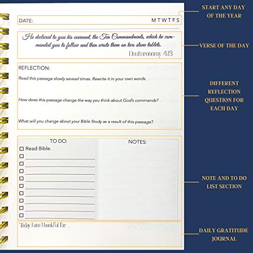 Mr. Pen- Christian Journals for Women & Men, 8.5" x 6.5", 365 Pages