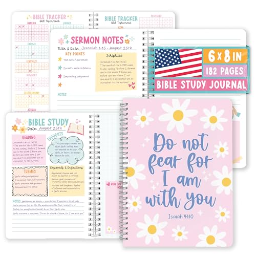 Guided Bible Study Journal for Women - Bible Journal for Women - color: Pink Pastel
