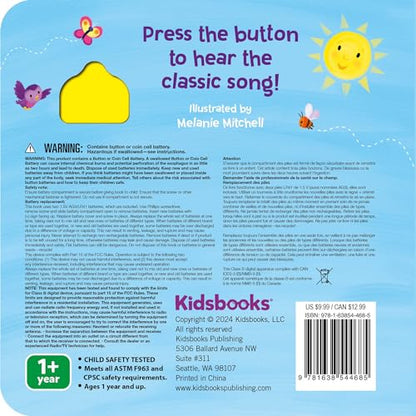 Jesus Loves Me | Christian Sound Book for Babies & Toddlers | 1-Button Board Book with Music, Printed Lyrics & Sing-Along Fun | Faith-Based Gift for Ages 1+