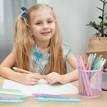 Cholemy 50 Pcs Bible Verse Pens Bulk Christian Pens Black Ink, Pastel - color: Pastel