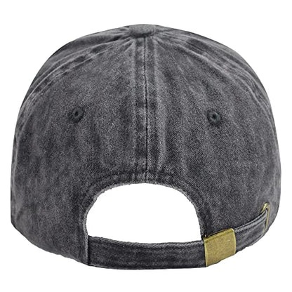 Jesus Hats for Men Women, Religious Gifts for Women Men, Adjustable Embroidered Cotton Christian Baseball Cap - color: Black