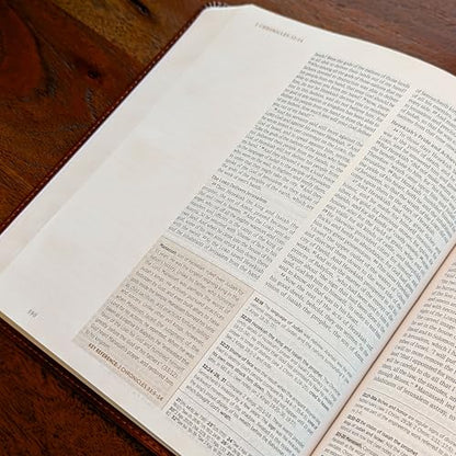 Personalized ESV Journaling Study Bible | Custom Engraved Name | Wide Margin for Notes | Christian Gift for Men & Women (Holy Bible) - color: Holy Bible