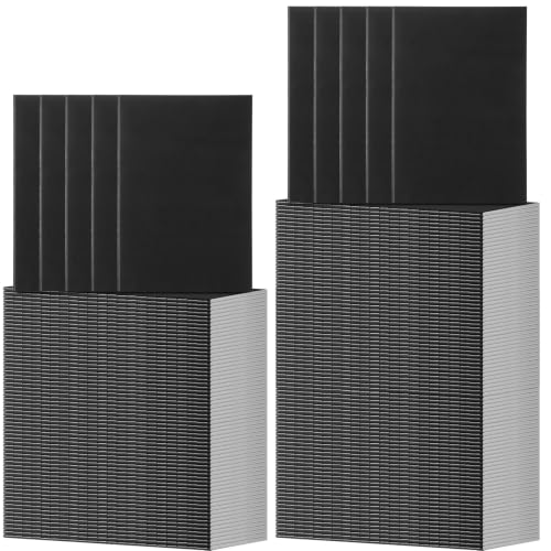 Handepo 100 Pack A5 Composition Notebooks Bulk 5"x8" Notebooks,Black - color: Black, size: A5