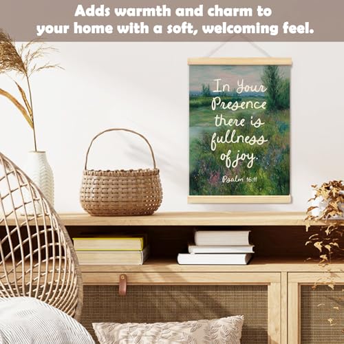 YZSLA Christian Home Decor,In Your Presence There Is Fullness of Joy - color: Bible-green