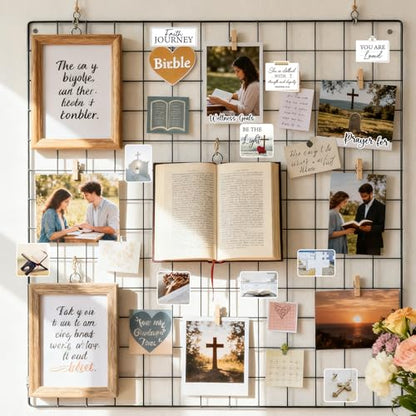 Jesus Prayer Board Stickers - 50 Pcs White Christian Supplies - color: White