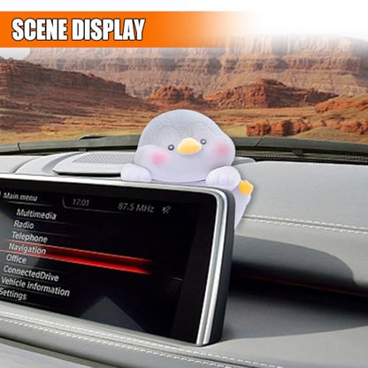 Penguin Car Dashboard Decoration, Cute Auto Interior Accessories - size: Penguin