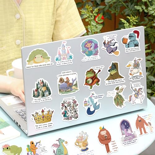 50PCS Cute Positive Affirmation Stickers - style: Traditional