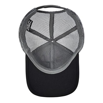 Christian Hats for Men Women,Jesus 3 Nail Cross Hat Christian Religious Gifts for Birthday/Christmas,Black and Silver - color: 01.black-silver