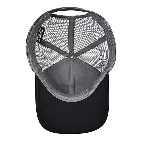 Christian Hats for Men Women,Jesus 3 Nail Cross Hat Christian Religious Gifts for Birthday/Christmas,Black and Silver - color: 01.black-silver