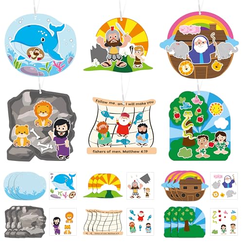 BWkoss Religious Sunday School Crafts for VBS Activities Carnivals Gifts