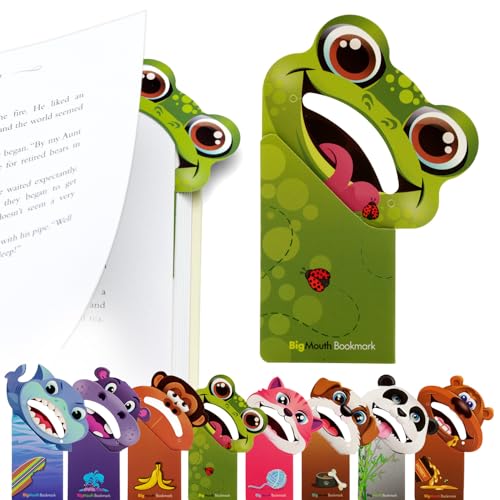 Thinking Gifts Magnetic Bookmark for Reading - Frog - color: Frog