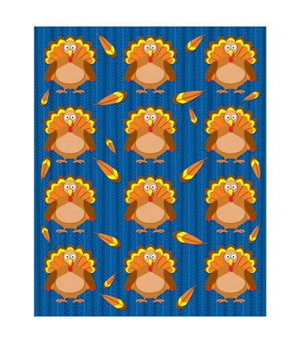 Carson Dellosa Thanksgiving Turkeys Stickers - style: Turkeys