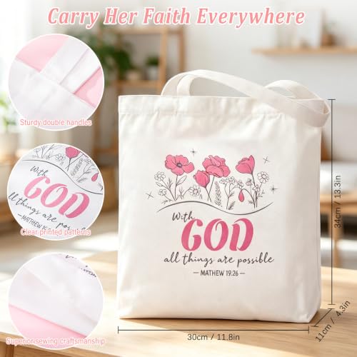 Christian Gifts For Women, 9Pcs Inspirational Religious Birthday Gift Set - color: White-Christian