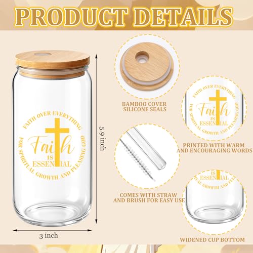 Skylety 36 Pcs Christian Gifts for Women Bulk Faith Gifts - style: Faith