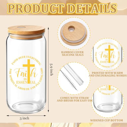 Skylety 36 Pcs Christian Gifts for Women Bulk Faith Gifts - style: Faith