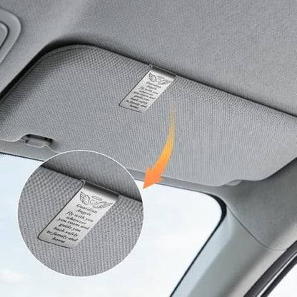 Guardian Angels Car Visor Clip, Christian Visor Clip for Men Women - color: Sliver24
