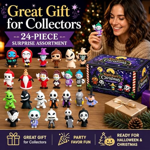 Nightmare Figures, Halloween and Christmas Decorations Doll - color: Black Nightmare