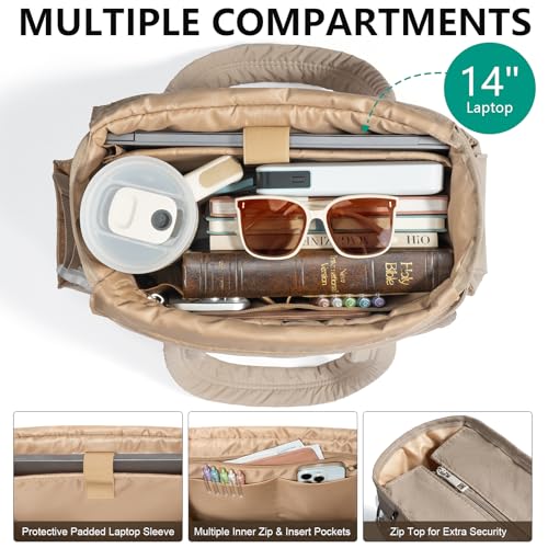 Large Bible Bag for Women, Bible Cover Case w/Study Supplies Journaling Kit