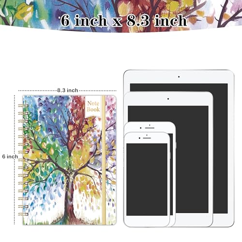 Frasukis Ruled Notebook/Journal - Lined Journal, 8.5" X 6.4" - color: Multi