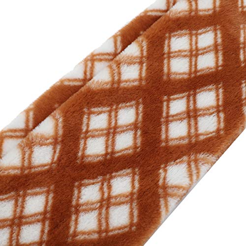 LA CARRIE Womens Leopard Print Infinity Scarf Loop Circle Neck Warmer - color: Ochre Plaid