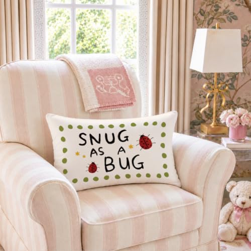 Ladybug Room Decor Ladybug 12x20 Pillow Cover, - color: Ladybug
