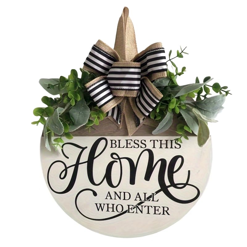 Spring Summer Decorations Wreath Welcome Home Sign for Front Home Door Decorations Outside All Seasons