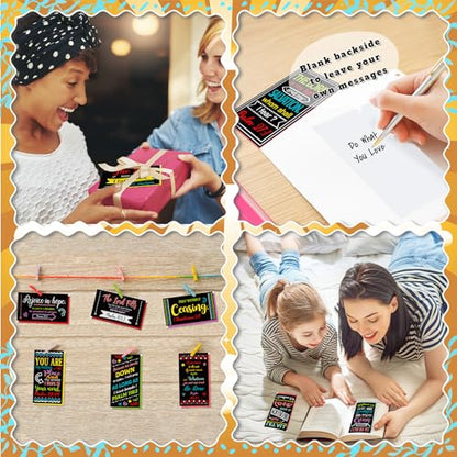 Estune 240 Pcs Bible Verse Cards bulk with Full Scripture, Vivid Style - style: Vivid Style