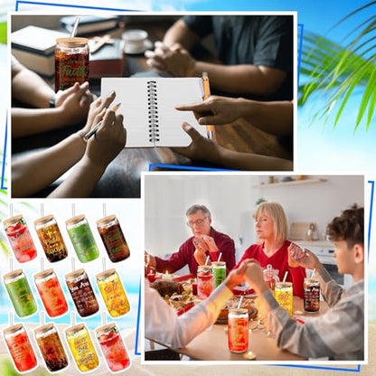 Skylety 36 Pcs Christian Sunday School Teacher Gift for Women Men - style: Christian