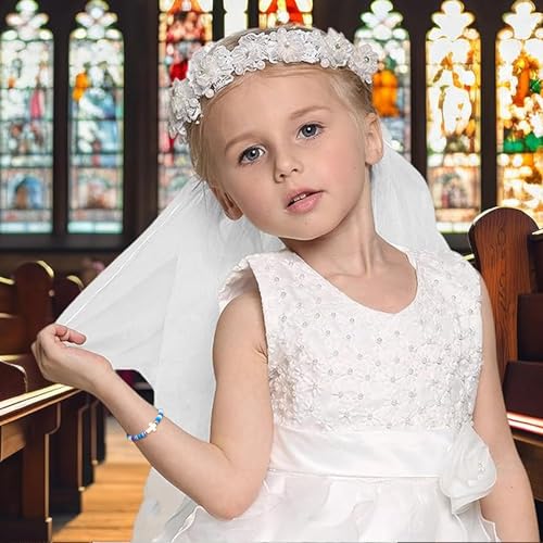 Cute Cross Bracelet Teen Girl Gifts Trendy Stuff Christian Gifts for Kids/Girls/Boys/Teens/Women Jewelry Colorful Jesus Bracelets Christmas Religious Communion Baptism Confirmation Gifts - color: 2-Daughter C